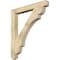 Ekena Millwork Olympic Craftsman Rough Sawn Bracket, Douglas Fir, 4"W x 36"D x 40"H BKT04X36X40OLY04RDF - alternate 1